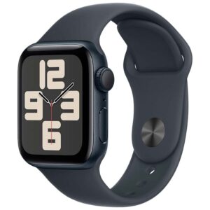 Apple Watch SE (2024) GPS 40mm Medianoche con Correa Deportiva S/M