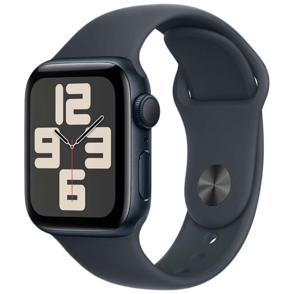Apple Watch SE (2024) GPS 40mm Medianoche con Correa Deportiva S/M