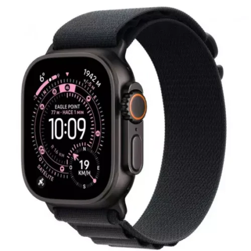 Apple Watch Ultra 3 GPS+ Cellular 49mm Black Titanium Case Black Alpine Loop M (MF0V4QL/A)