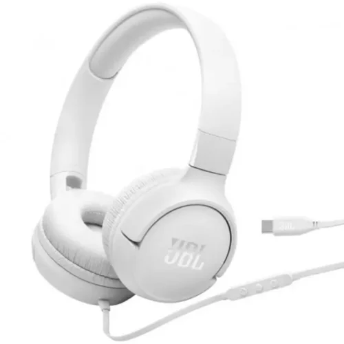 Jbl Tune 530C Auricular con Cable USB-C Blanco