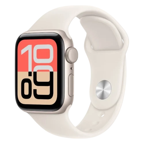 Apple Watch SE 3 GPS 40mm Starlight Aluminium M/L (MEH54QL/A)