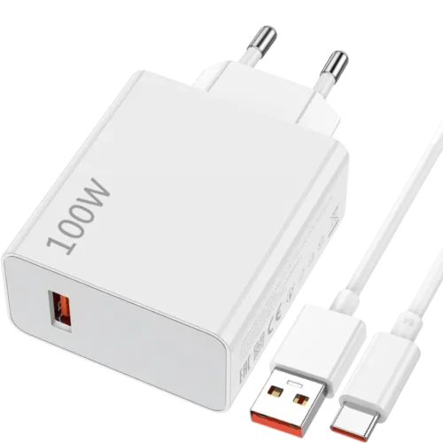 Xiaomi 100W Charging Combo Cargador USB-A con Cable USB-C